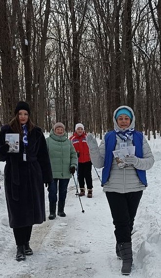 «Маршрут здоровья» в январе состоялся при участии представителей Ульяновского филиала «СОГАЗ-Мед», новости, пресс-релизы, статьи, «СОГАЗ-Мед», омс